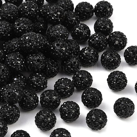 Бусины со стразами&nbsp;RB-C1438-12mm-A02-1