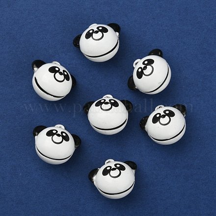 Выпечка расписные латунные колокольчики&nbsp;KK-WH0044-32-1