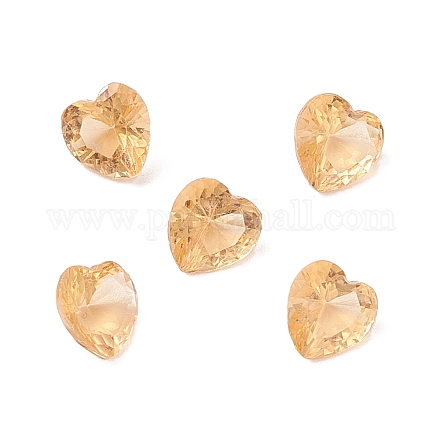 Прозрачные остроконечные стеклянные кабошоны LS-GLAA-WH0015-37K-1