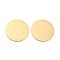 Brass Sheets, Copper Disc, Flat Round, Raw(Unplated), 25x1mm