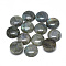 Natural Labradorite Cabochons, Half Round, 12x6mm