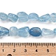 Природные Аквамарин бисер нитей G-P568-C13-01-5