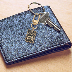 10шт прямоугольник с эмалированными подвесными украшениями из цинкового сплава&nbsp;HJEW-HY00018