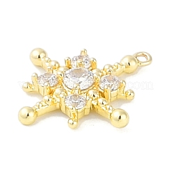 Подвески из латуни с прозрачным фианитом&nbsp;LS-KK-F875-10G