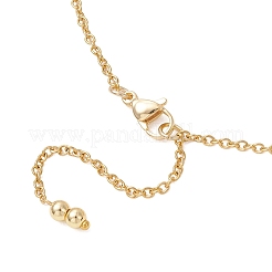 Женские ожерелья-цепочки с подвеской в виде медведя из сплава 304 из нержавеющей стали&nbsp;NJEW-JN05739