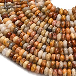 Природные сумасшедший агат бисер нитей&nbsp;G-Z110-B34-2x4mm