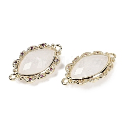 Натуральный кварцевый кристалл ограненные конский глаз звенья&nbsp;G-B126-02G-05