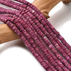 Окрашенные синтетические нити из имперской яшмы&nbsp;G-Z089-A03-E