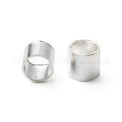 Зажимные бусины из латуни&nbsp;KK-YW0002-02S