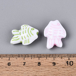 Непрозрачные акриловые бусины&nbsp;SACR-T017-82M