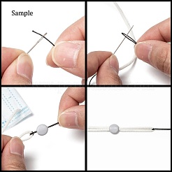 ПВХ пластиковый шнур замок для крышки рта&nbsp;LS-KY-K011-02
