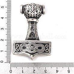 Большие подвески из хирургической нержавеющей стали 316 STAS-Z073-05AS