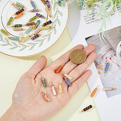 36шт 12 стиля натуральные подвески из драгоценных камней&nbsp;PALLOY-AB00130