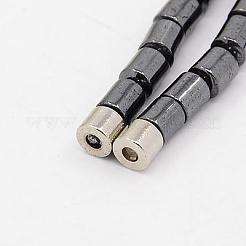 Модные магнитные синтетические гематит ожерелья&nbsp;LS-NJEW-K006-21