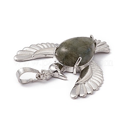 Природные подвески лабрадорита&nbsp;G-P484-05P-06