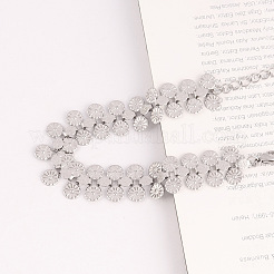 Браслеты из плоской круглой цепочки из нержавеющей стали 304 для женщин&nbsp;FS-WG13E32-01