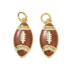 Стойки обшивки латунь микро проложить Циркон подвеску&nbsp;X-KK-C008-28G