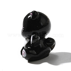 Непрозрачный милый маленький котик из смолы&nbsp;LS-RESI-S015-02D