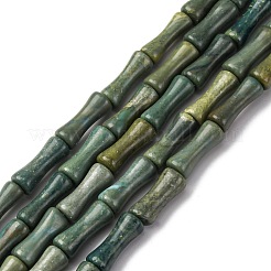 Нити бусин из натурального нефрита шушан&nbsp;G-L624-G01-12x5mm