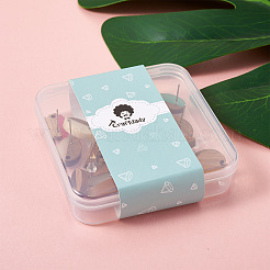 12 пара 12 цвета непрозрачной смолы и орехового дерева&nbsp;MAK-CD0001-05