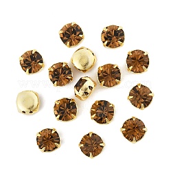 Preciosa® maxima crystal в пришивной чашке&nbsp;Y-PRC-SS34-10220-G