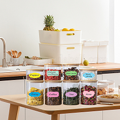 6 лист радужных цветных ПВХ пустых самоклеящихся наклеек&nbsp;DIY-LP0004-07