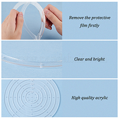 Инструмент для вышивания акрилом&nbsp;DIY-WH0028-91B