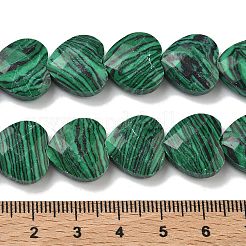 Синтетического малахита бисер нитей&nbsp;G-A309-A19-01