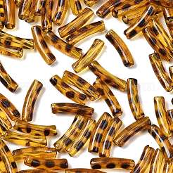 Прозрачные акриловые трубчатые бусины&nbsp;X-OACR-ZX005-41