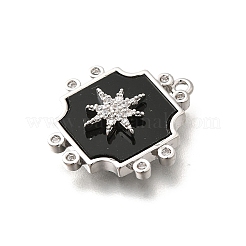 Латунные микро проложить кубического циркония подвески&nbsp;KK-M318-12P