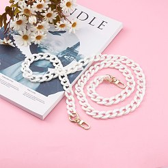 Ручки для сумок из непрозрачного акрила&nbsp;AJEW-BA00077-01