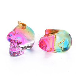 Гальваника k9 стеклянные подвески EGLA-N009-001-C02