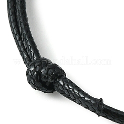 Деревянные круглые плетеные браслеты из бисера ко Дню Святого Патрика&nbsp;BJEW-JB09595