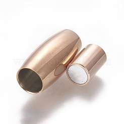 Ионное покрытие (ip) магнитные застежки из нержавеющей стали 304 с вклеиваемыми концами&nbsp;STAS-F212-022RG