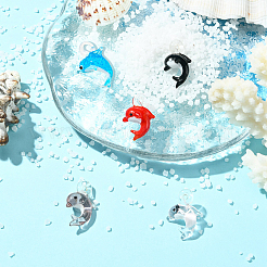 5шт 5 цвета подвески ручной работы лэмпворк&nbsp;LAMP-CJ0002-65