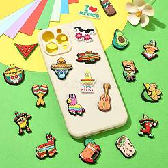 60 шт. 30 стиля ПВХ кабошоны&nbsp;KY-CJ0002-09B