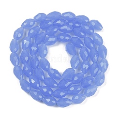 Гальванические стекляныне бусины&nbsp;EGLA-N013-J4mm-D06