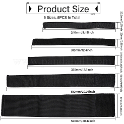 5 стиль нейлон с полиэстеровыми эластичными ремнями&nbsp;AJEW-CA0004-52