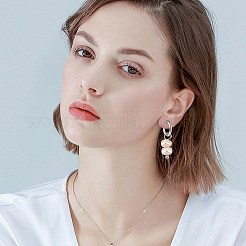 4 комплект подвесок из натурального культивированного пресноводного жемчуга 2 цветов&nbsp;FIND-AR0004-60