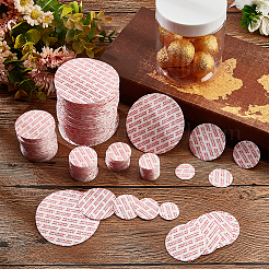 500 шт. 5 плоских круглых вкладыша для крышек из пеноматериала AJEW-NB0005-19