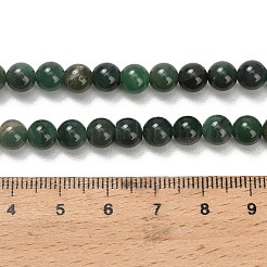 Природные африканские нефритовые бусы пряди&nbsp;G-F820-K02-6mm