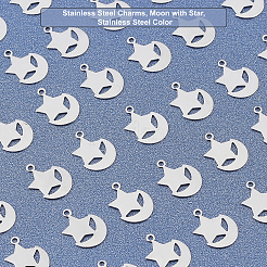 120 шт. подвески из нержавеющей стали 304&nbsp;STAS-UN0028-81