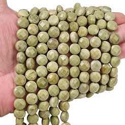 Бусы из натурального алашанского агата&nbsp;G-F812-B02-02