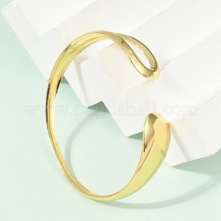 Браслеты-манжеты из нержавеющей стали 304 для женщин&nbsp;BJEW-Z097-06G