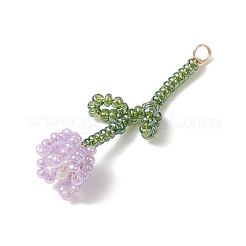 4 шт. 4-х цветные бусины-подвески&nbsp;PALLOY-JF02850