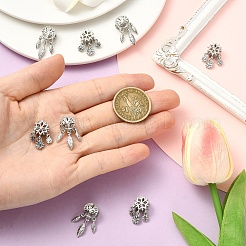 4 шт. 2 стиля сплава европейских бусин&nbsp;FIND-YW0009-98