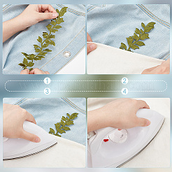 Компьютеризированная вышивка тканью утюжок на / шить на заплатках&nbsp;PATC-WH0010-70