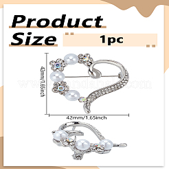 1 шт. брошь из сплава со стразами&nbsp;JEWB--LP0004-89