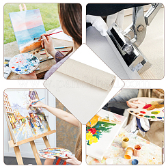 Холст из смеси льна с покрытием&nbsp;DRAW-WH0002-01