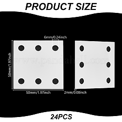 24 квадратный акриловый лист для аксессуаров для вязального станка&nbsp;TOOL-GA0001-95B